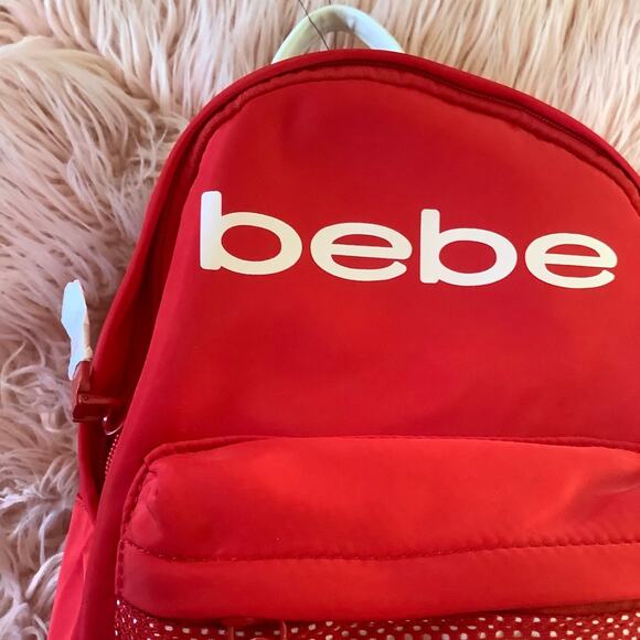 New with tag Bebe  mini  backpack retail $89 main image 4